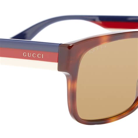 gucci sunglasses with stripe|Gucci glasses unisex.